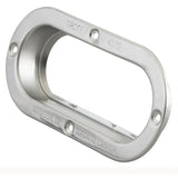 Aro de Fijación Ovalado en Acero Inoxidable para Lámpara 6" – Incrustar