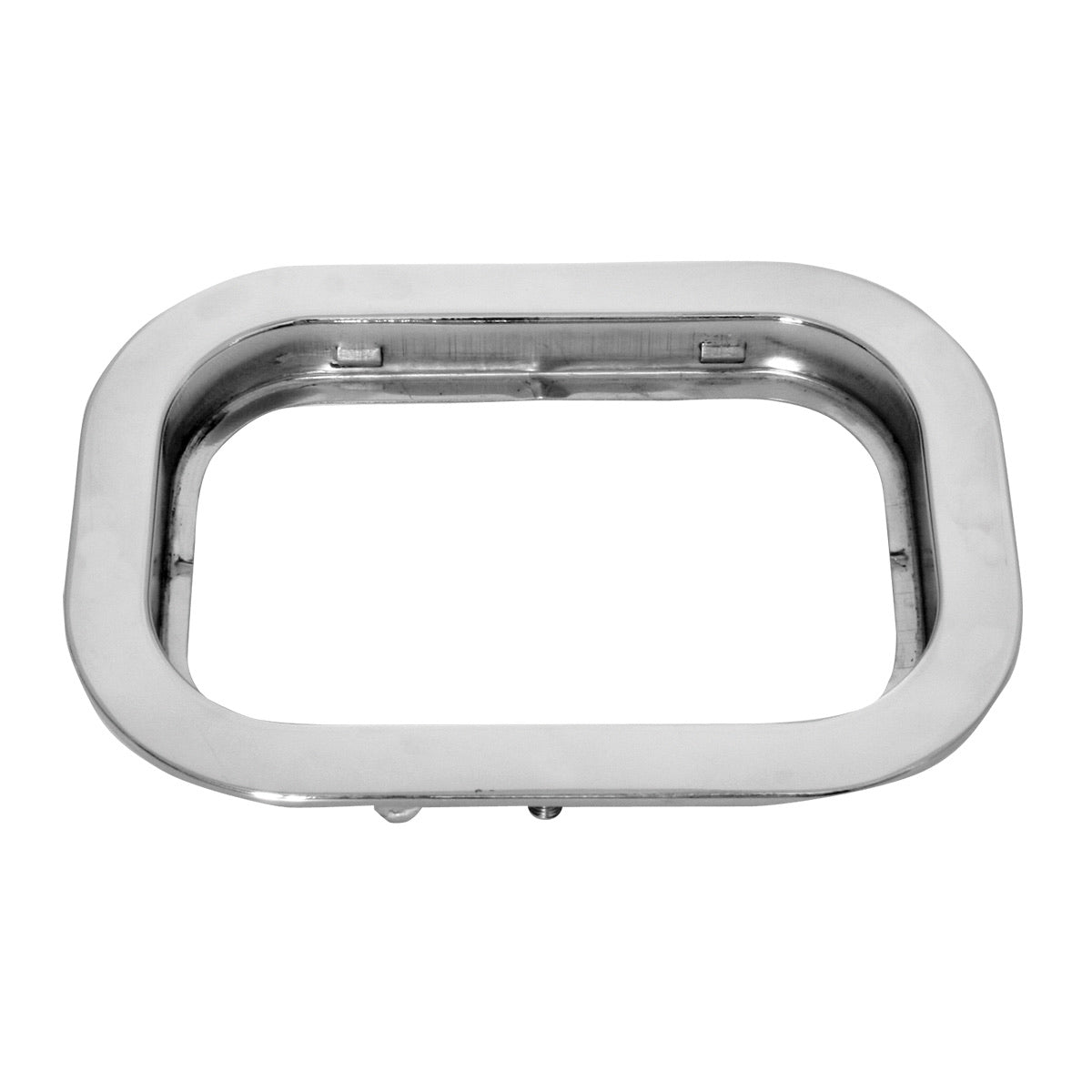Aro de Fijación Rectangular en Acero Inoxidable para Lámparas – Incrustar
