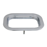 Aro de Fijación Rectangular en Acero Inoxidable para Lámparas – Incrustar