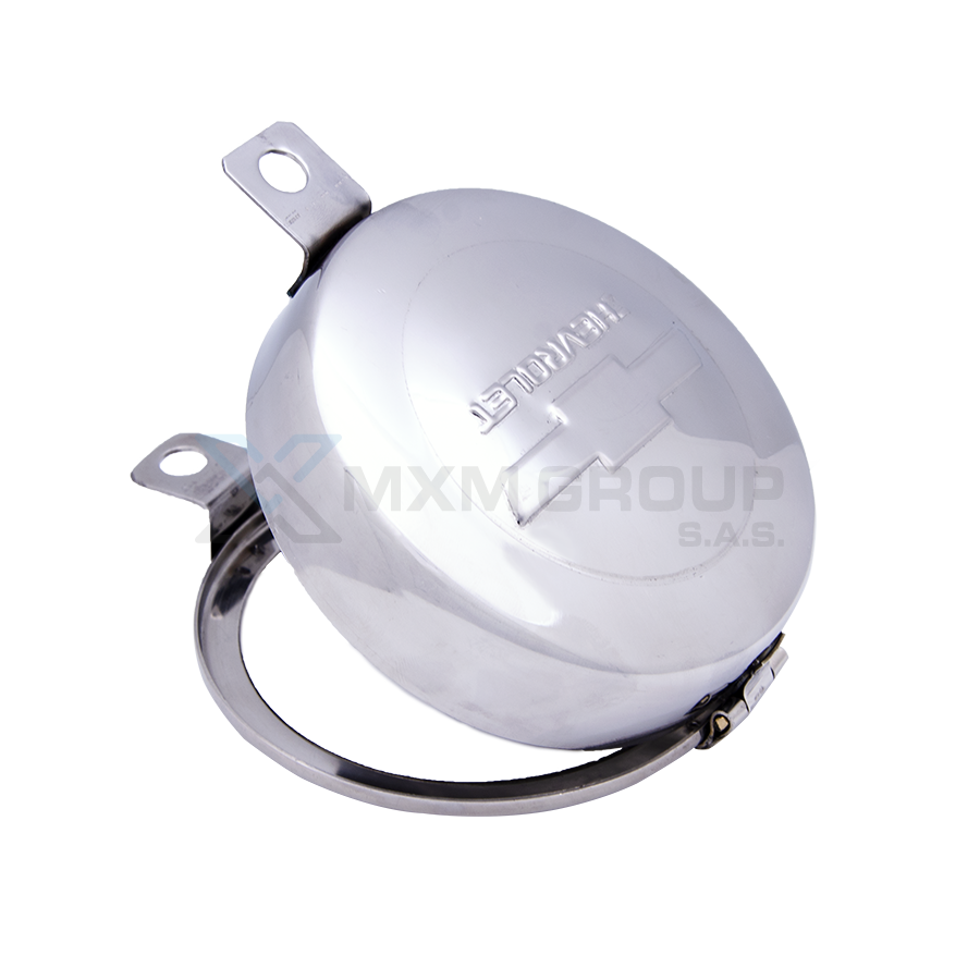 Sobretapa de Seguridad Combustible en Acero Inox. - Chevrolet