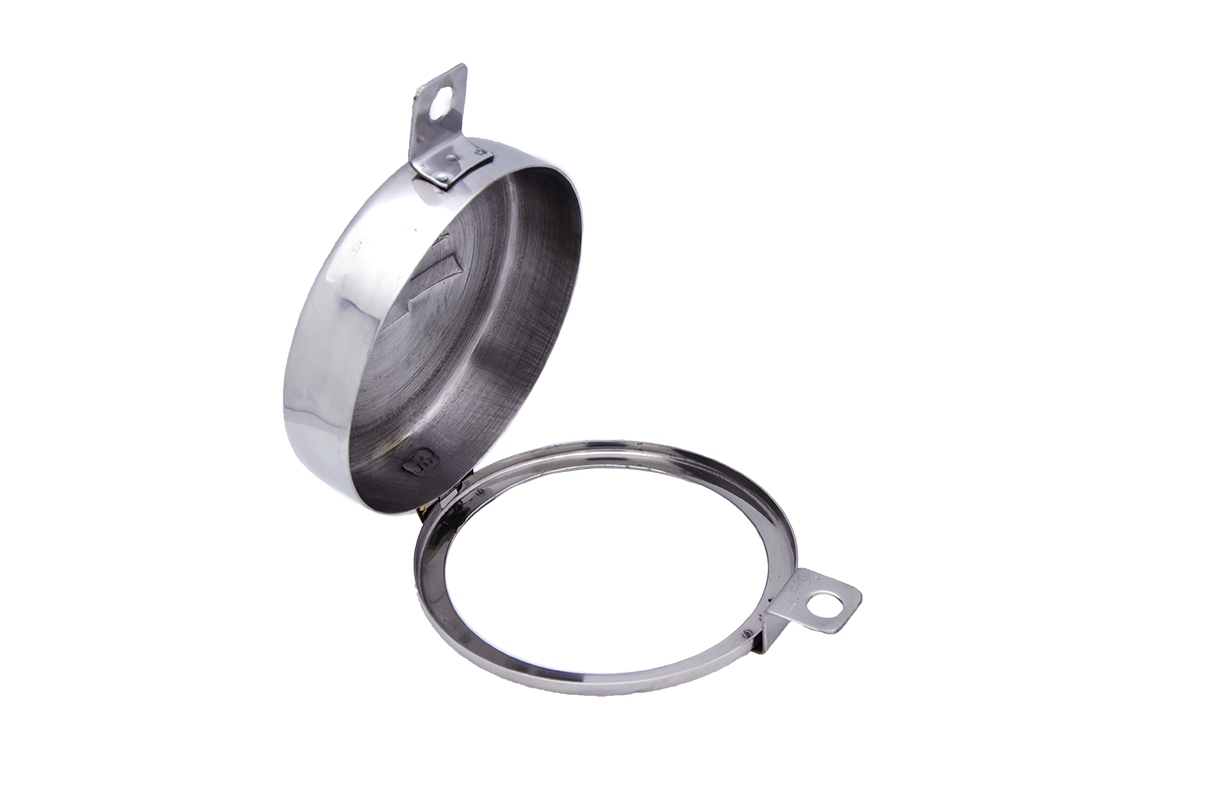 Sobretapa de Seguridad Combustible en Acero Inox. - Chevrolet