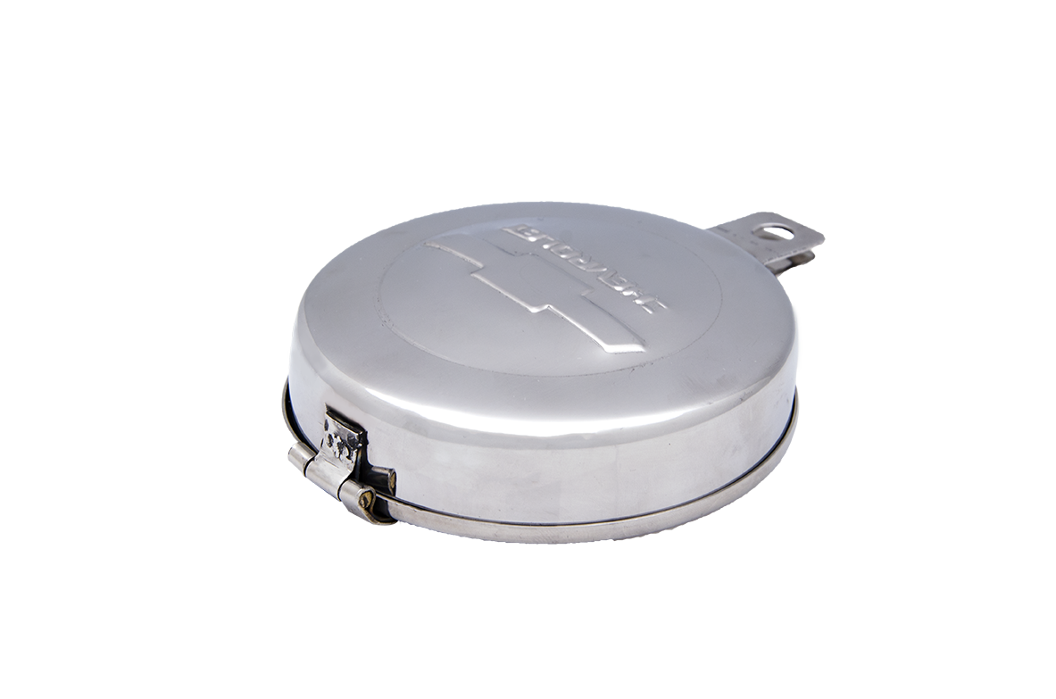 Sobretapa de Seguridad Combustible en Acero Inox. - Chevrolet