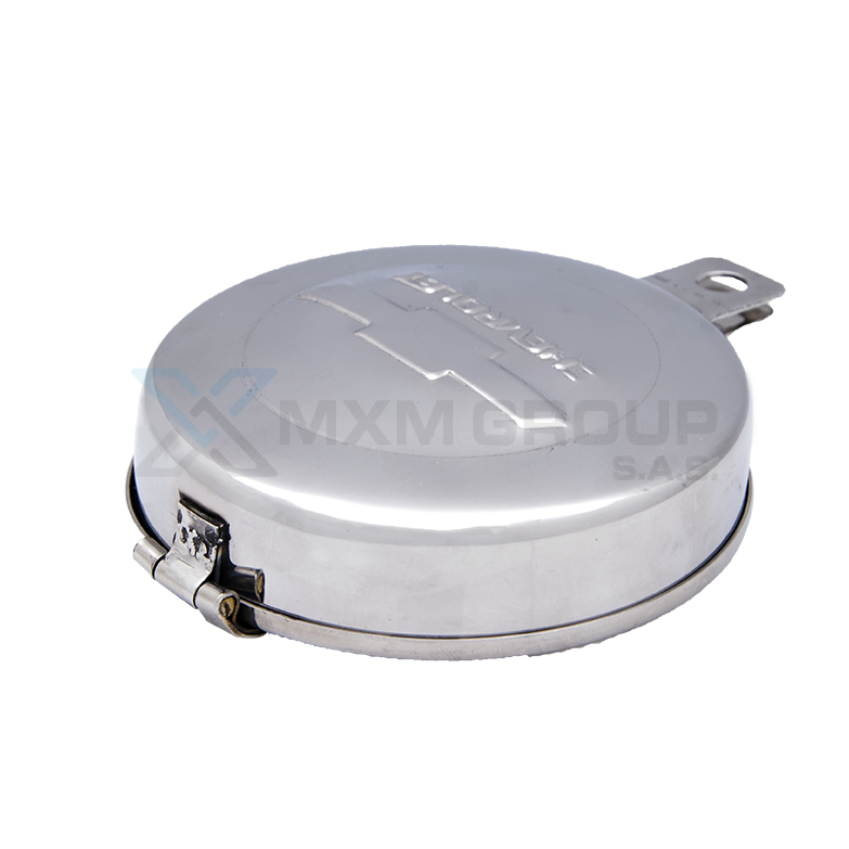 Sobretapa de Seguridad Combustible en Acero Inox. - Chevrolet