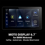 NEW | MOTO DISPLAY PARA BMW DE 6.7¨ | CONTROL WONDER WHEEL |