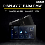 Moto Display BMW 7" | CarPlay Inalámbrico + Wonder Wheel | 1.000 Nits