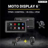 MOTO DISPLAY UNIVERSAL DE 6¨ 2026 + TPMS + CONTROL
