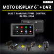 MOTO DISPLAY UNIVERSAL DE 6 pulgadas 2026 + DVR + TPMS + CONTROL - AXA Group