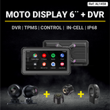 MOTO DISPLAY UNIVERSAL DE 6¨ 2026 + DVR + TPMS + CONTROL
