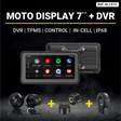 MOTO DISPLAY UNIVERSAL DE 7 pulgadas 2026 - S. TUBULAR + DVR + TPMS + CONTROL - AXA Group