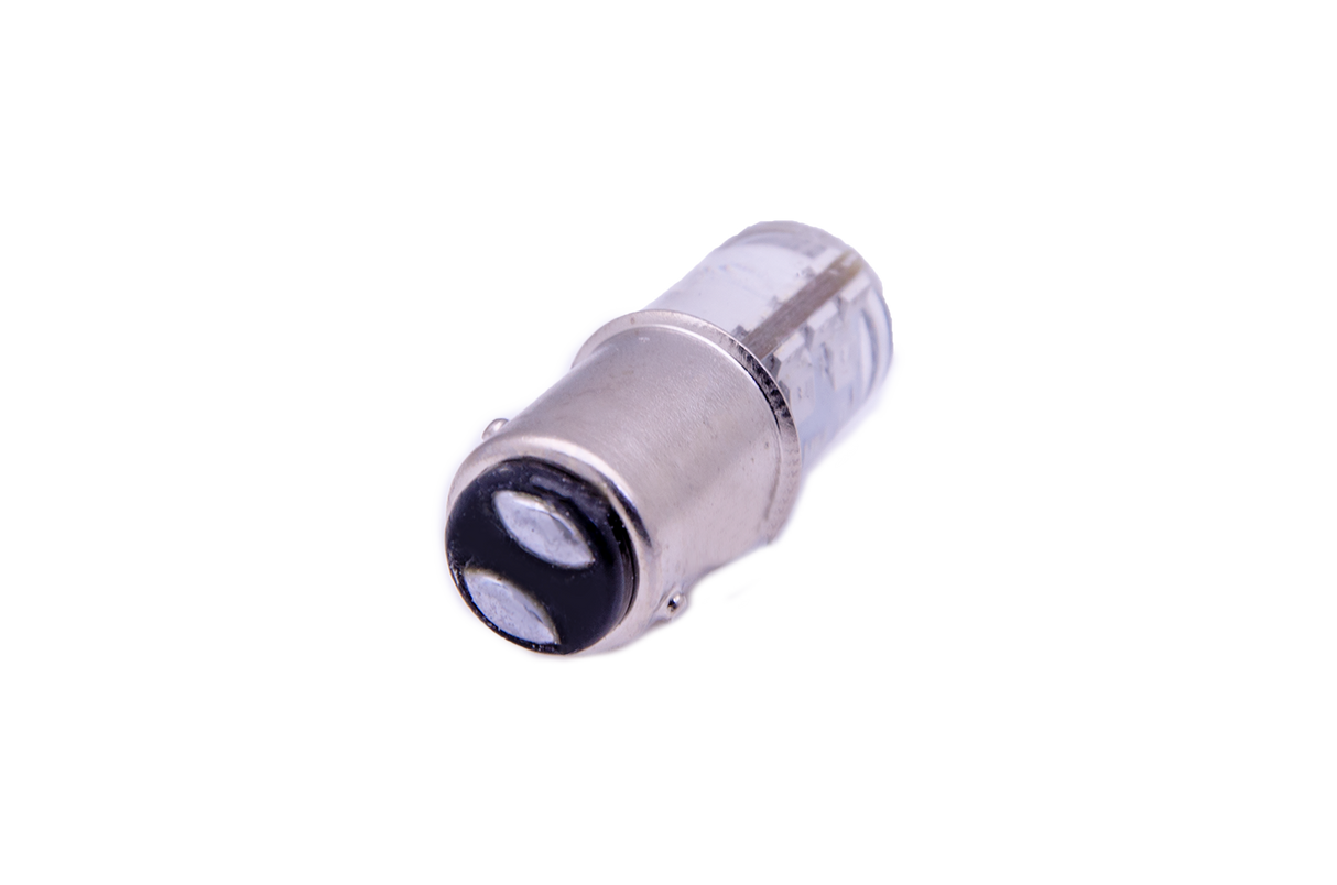Bombillo LED - Base 1157 (1034) - 24 LED SMD - SILICONA Función Strober