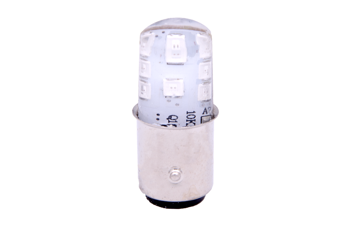 Bombillo LED - Base 1157 (1034) - 24 LED SMD - SILICONA Función Strober
