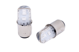 Bombillo LED - Base 1157 (1034) - 24 LED SMD - SILICONA Función Strober