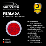 Lámpara LED 4" PERLADA - Sobreponer (Multivoltaje 10-30V)