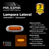 Lámpara LED 4" PERLADA - Sobreponer (Multivoltaje 10-30V)