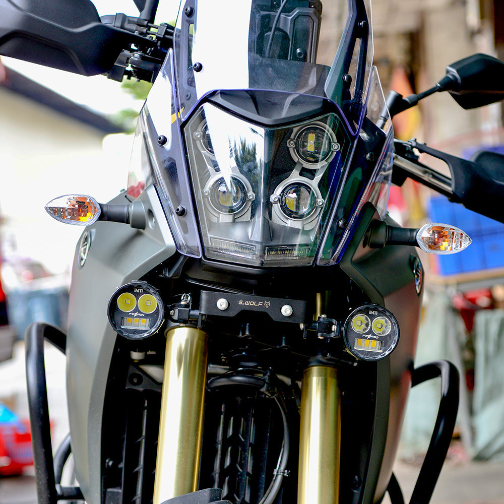 Imagen S-WOLF Yamaha T700: Soporte luces auxiliares