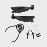Tanque auxiliar S-WOLF para BMW F900GS, componentes visibles