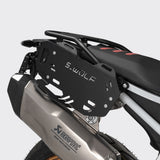 Panel de extensión S-WOLF para soporte de bolsas BMW F900GS, instalado