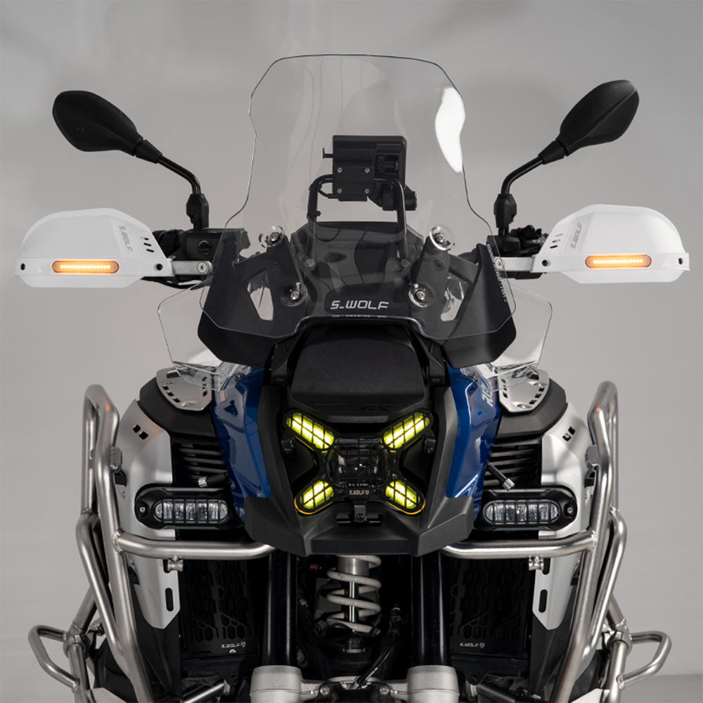 Protectores de manos S-WOLF con luz direccional BMW R1300GS Adventure — vista 3