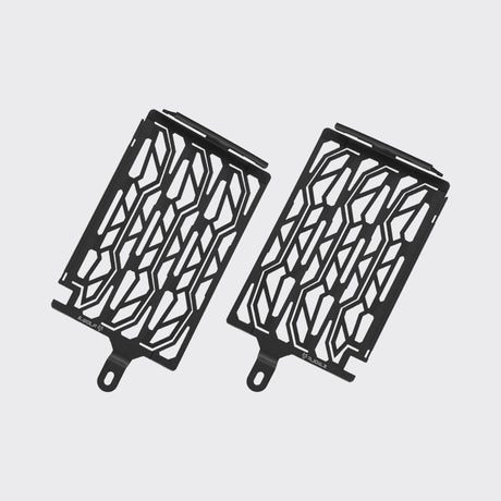 Protectores de radiador S-WOLF, negro