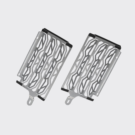 Protectores de radiador S-WOLF, plata