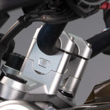 Elevadores de manillar instalados en BMW R1250GS