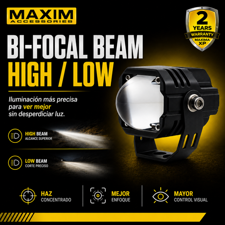 Exploradora MAXIMA XP-2.2 con DRL azul de presencia encendido - AXA Group