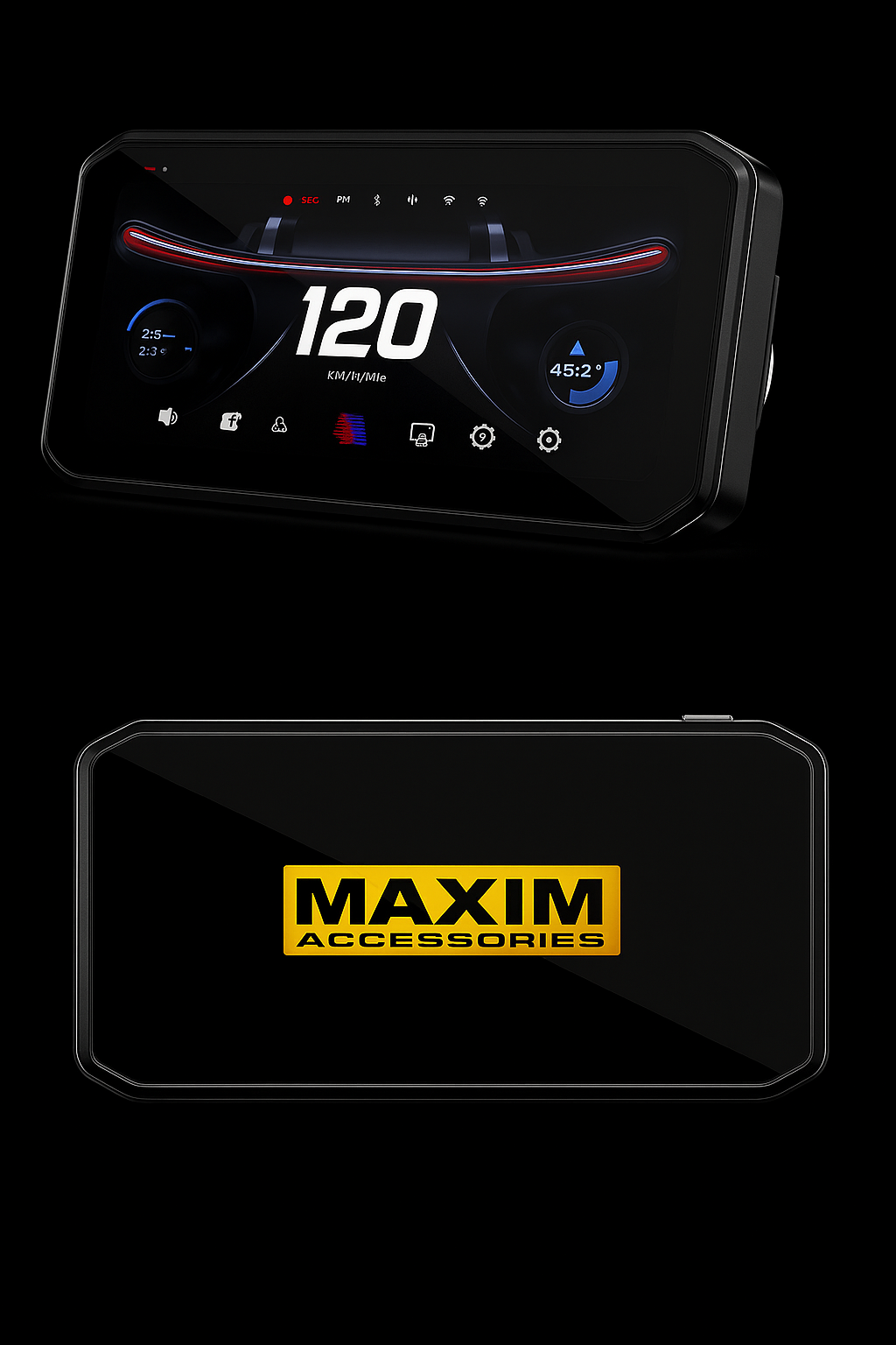MOTO DISPLAY UNIVERSAL DE 6.25¨ ULTRA| Cámaras DVR 2K | TPMS | BSD