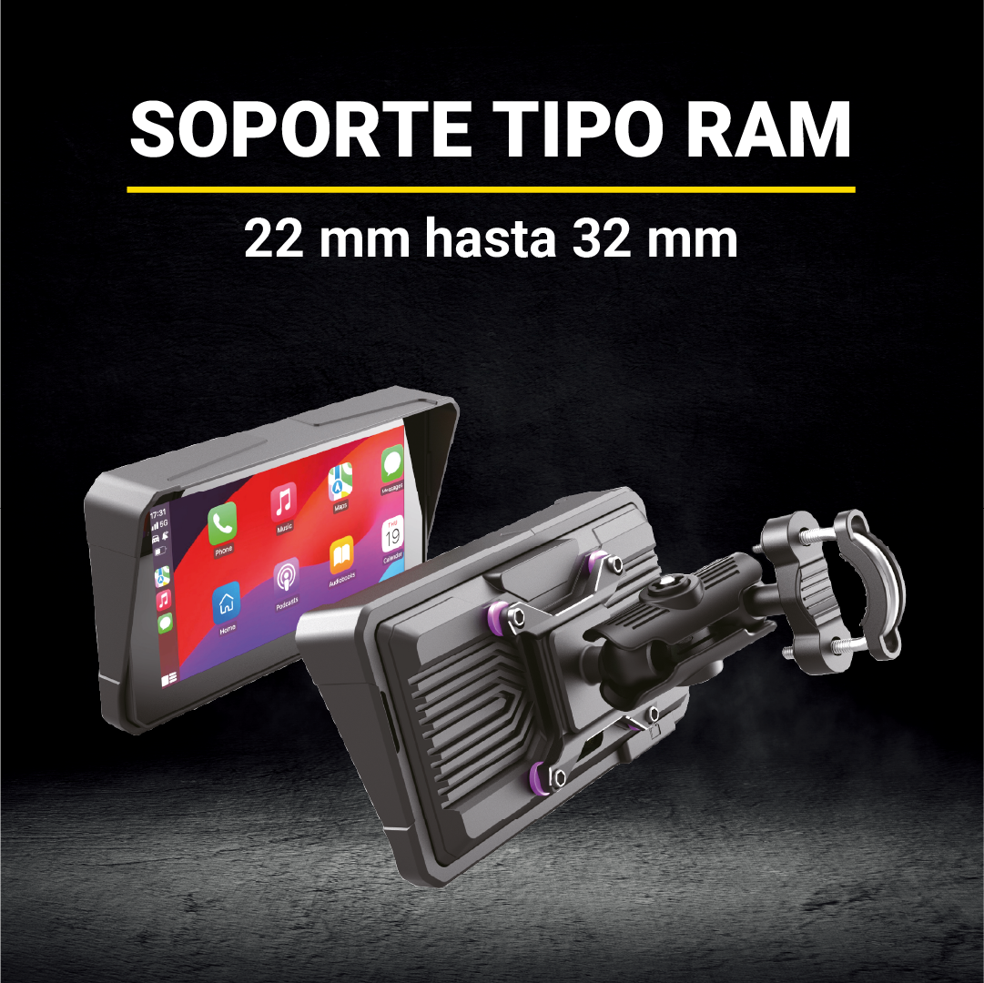 MOTO DISPLAY UNIVERSAL DE 6 pulgadas 2026 + DVR + TPMS + CONTROL - AXA Group