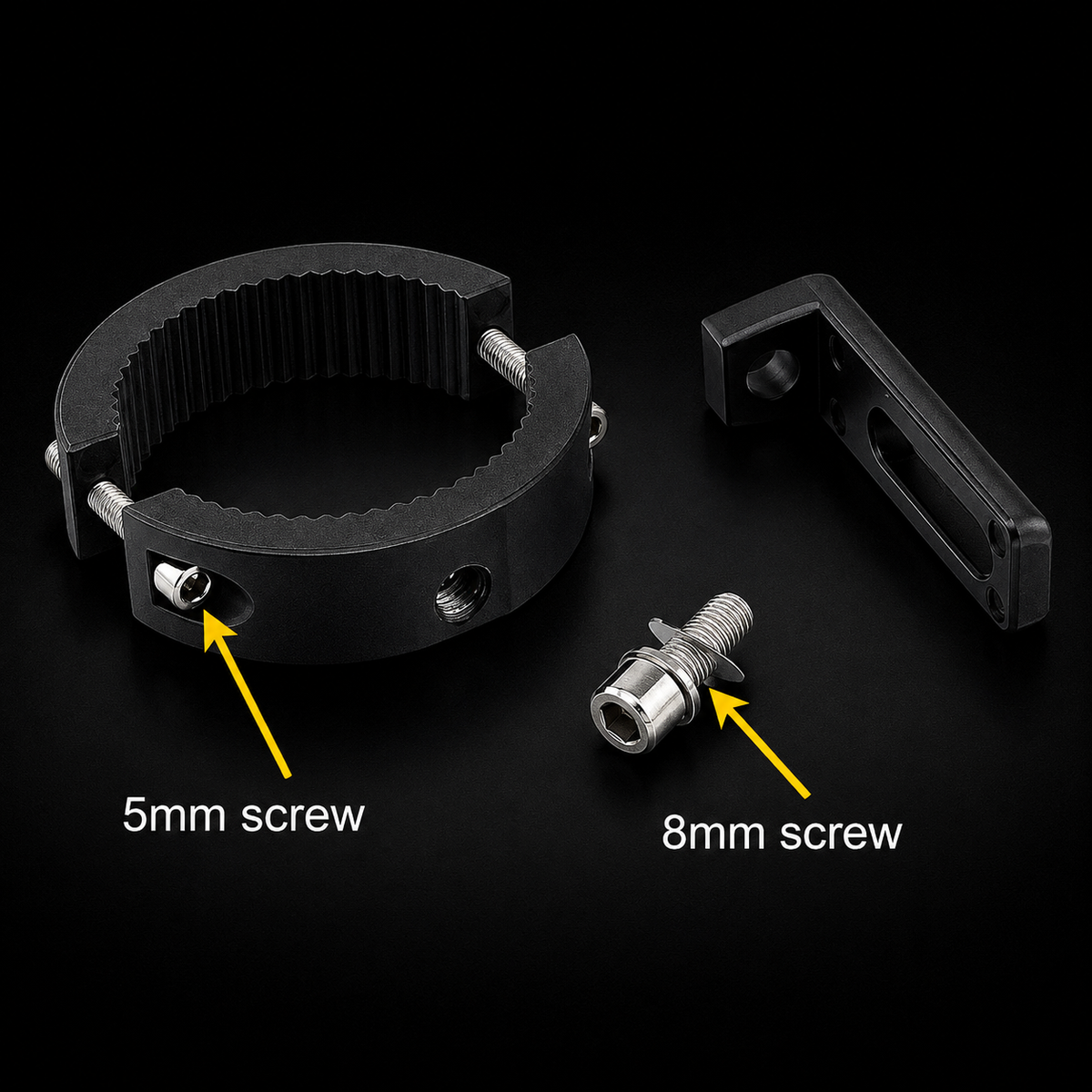 Soporte Universal para Exploradoras – Tubos de 3.8 a 6 cm