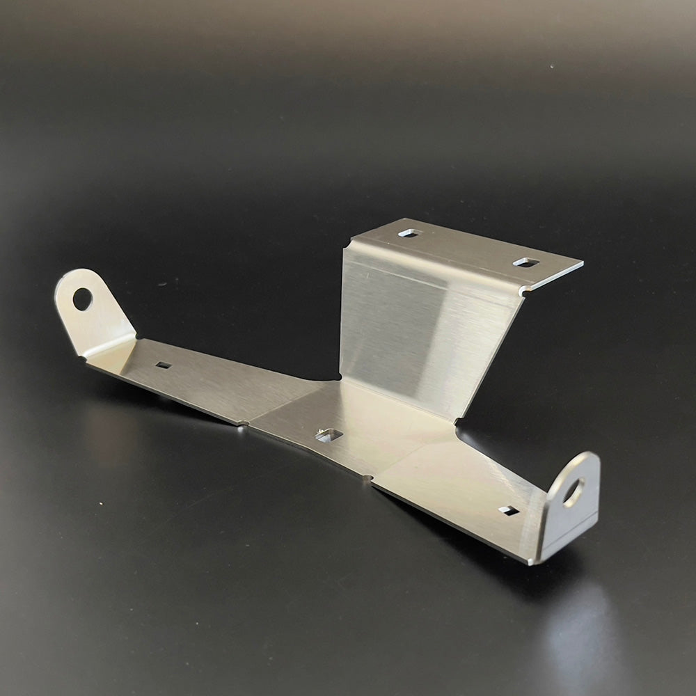 Soporte Exploradoras para BAJAJ Pulsar en Acero Inoxidable