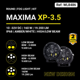 Exploradoras MAXIMA XP-3.5 — LED 3.5" con certificación DOT/ECE