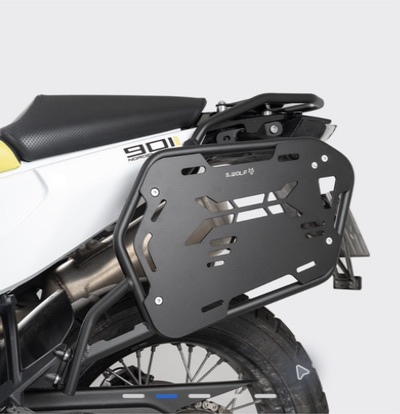 Parrilla trasera y placas para bolsas laterales S-WOLF para Husqvarna NORDEN 901