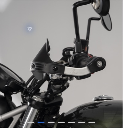 Protectores de manos S-WOLF para Triumph SCRAMBLER 900