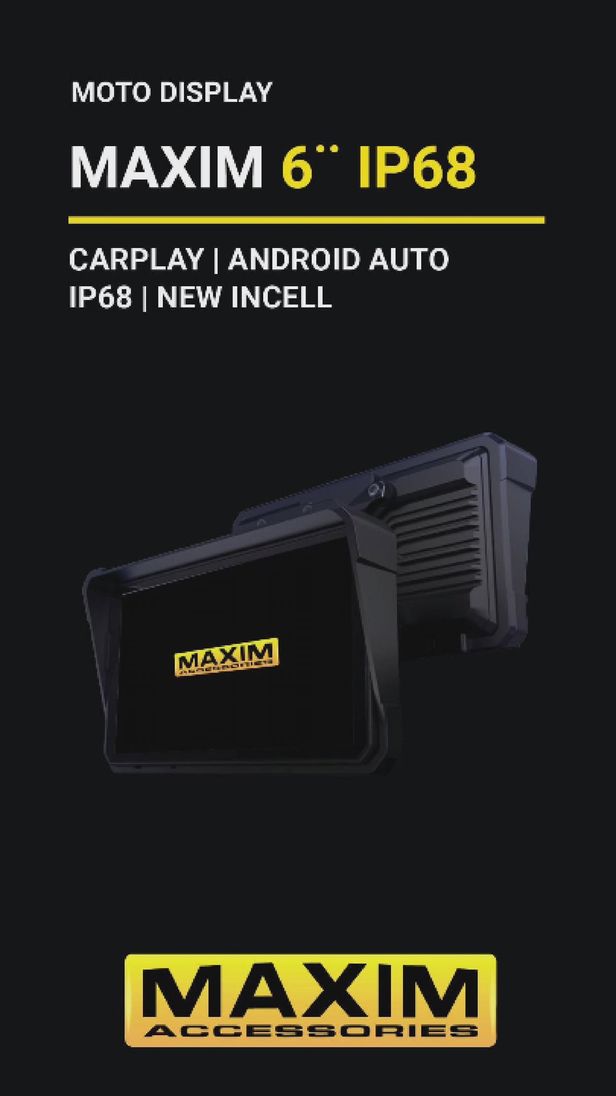 MOTO DISPLAY UNIVERSAL DE 6¨ 2025