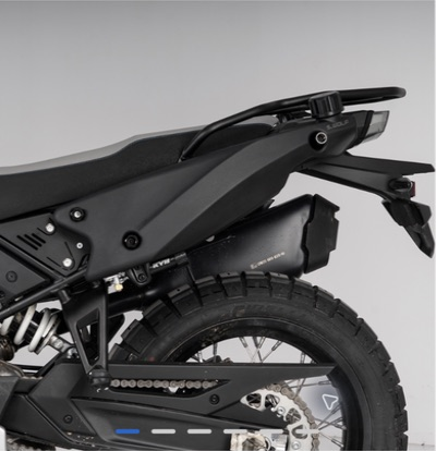 Depósito auxiliar y parrilla S-WOLF para CFMOTO 1000MT-X