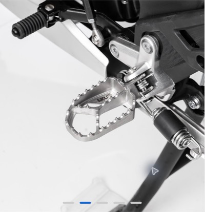 Estriberas fundidas S-WOLF para VOGE DS800X