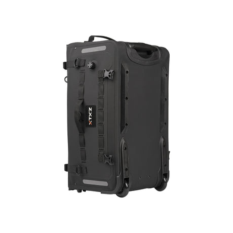Bolso trasero XTXZ Expedition Mobility 42L vista 3/4 con sistema de ruedas integrado