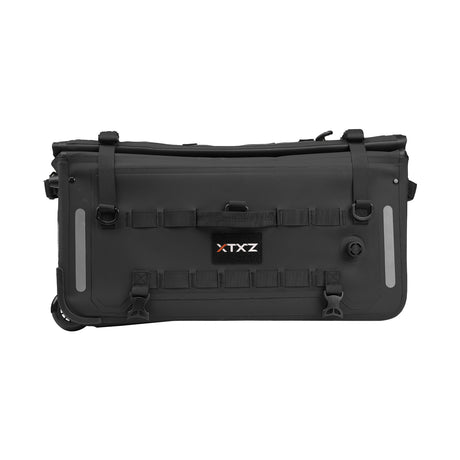Bolso trasero XTXZ Expedition Mobility 42L vista superior con correas y mango