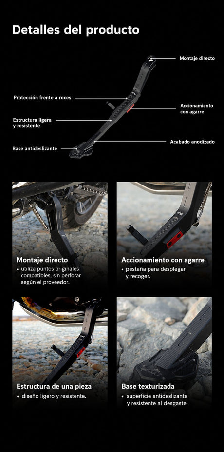 XTXZ | Pata lateral X-UPGRADE para BMW R1300GS Adventure — información en español
