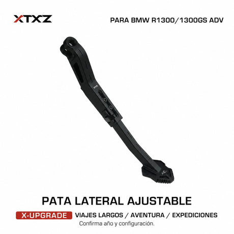 XTXZ | Pata lateral ajustable X-UPGRADE para BMW R1300GS / Adventure — información en español