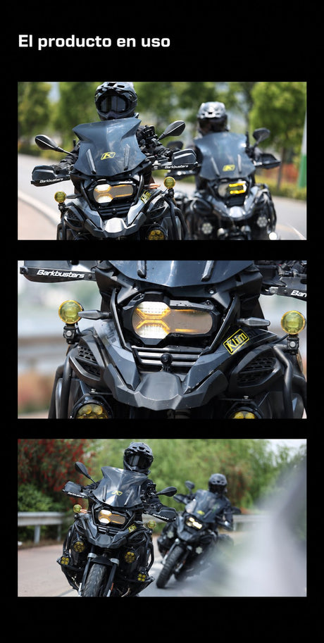 XTXZ | Protector de faro X-ARMOR CNC para BMW R1200/1250GS Adventure — información en español