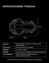 XTXZ | Protector de faro X-ARMOR ABS para BMW R1200/1250GS Adventure — información en español
