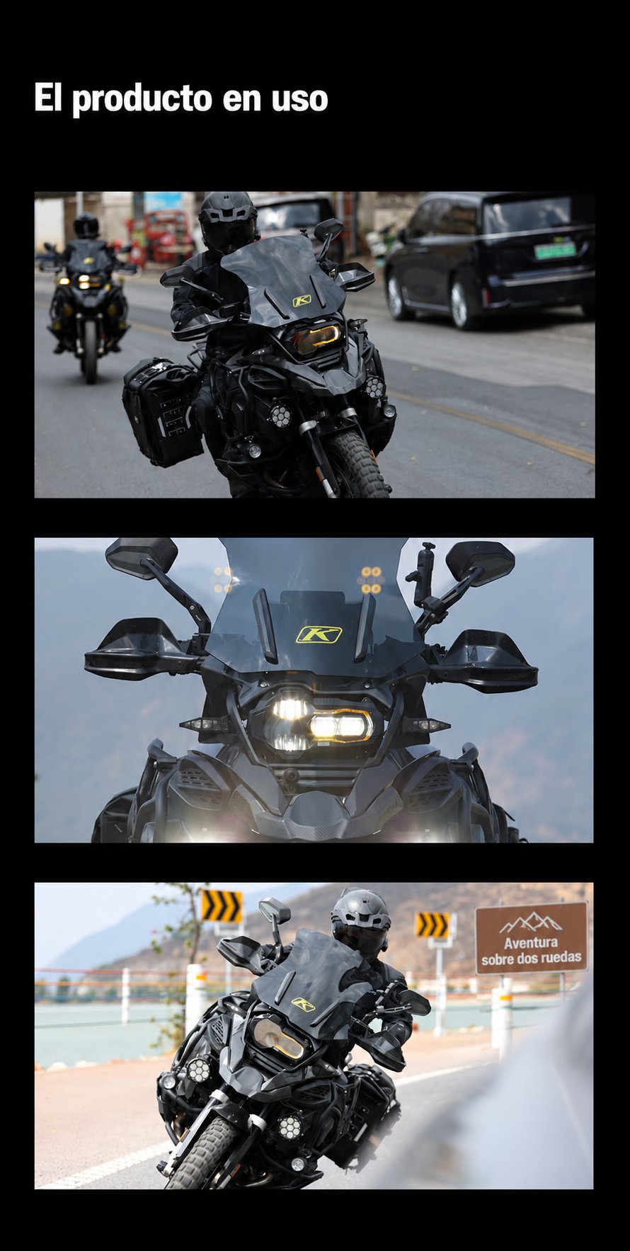 XTXZ | Protector de faro X-ARMOR ABS para BMW R1200/1250GS Adventure — información en español