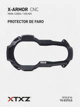 XTXZ | Protector de faro X-ARMOR CNC para BMW R1200/1250GS Adventure — información en español