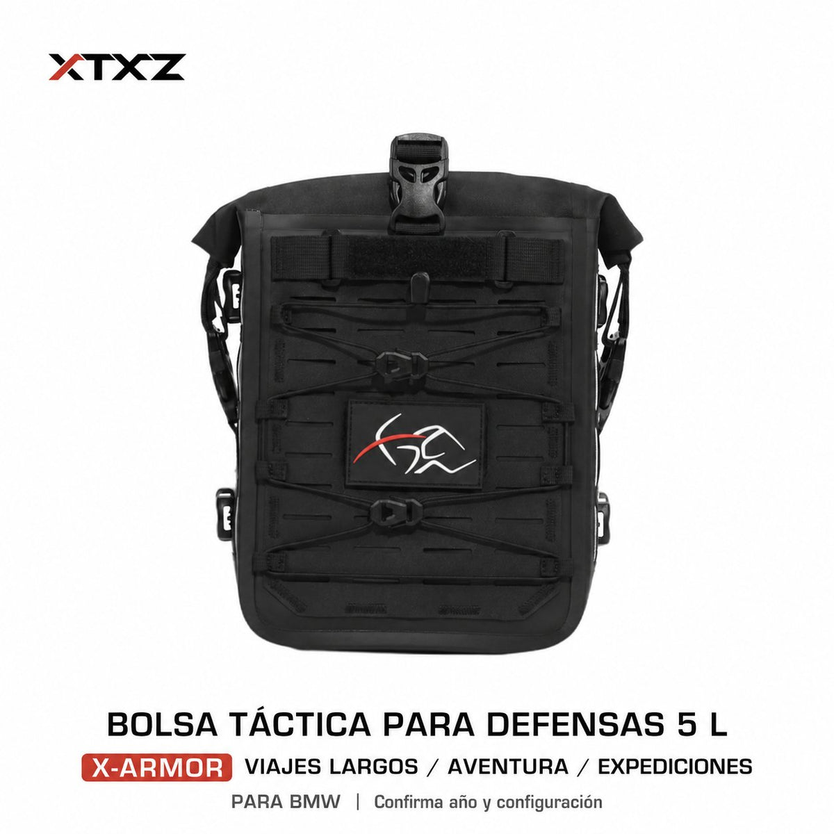 XTXZ | Bolsa táctica para defensas X-ARMOR · 5 L — información en español