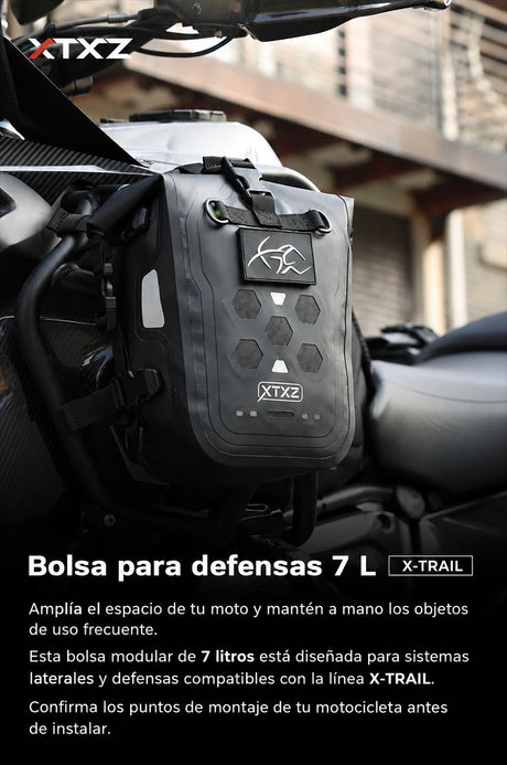 XTXZ | Bolsa para defensas X-TRAIL · 7 L — información en español