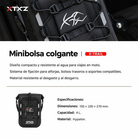 XTXZ | Minibolsa colgante X-TRAIL · 4 L — información del producto en español