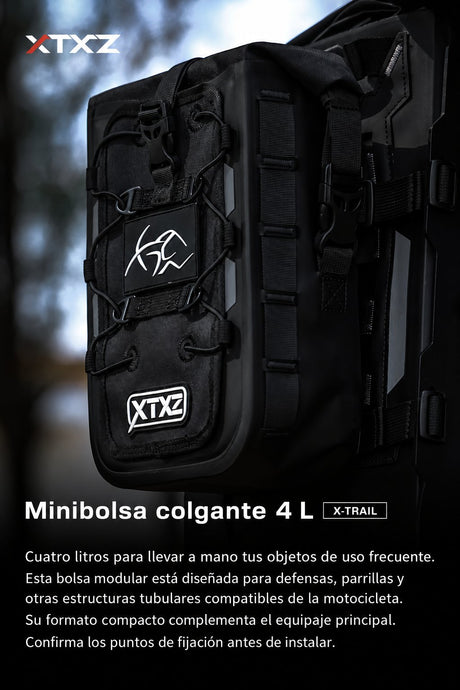 XTXZ | Minibolsa colgante X-TRAIL · 4 L — información en español