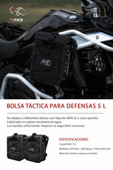 XTXZ | Bolsa táctica para defensas X-ARMOR · 5 L — información en español