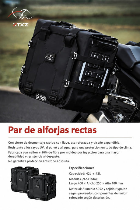 XTXZ | Alforjas X-TRAIL de primera generación — información en español